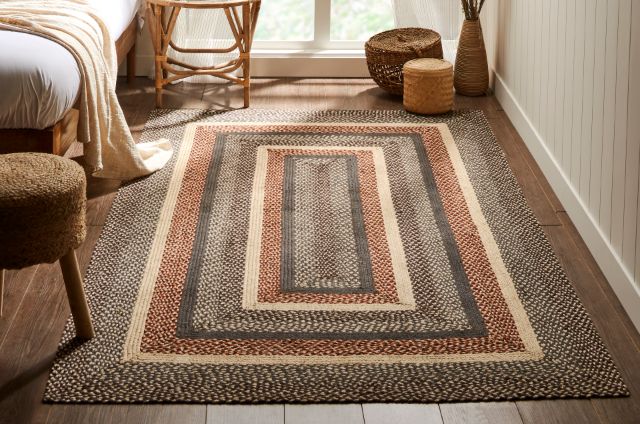 Ihf Rectangle Braided Rugs Home Decor