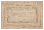 Sun Braided Rugs 20" x 30" to 8'x10' Rectangle 100% Jute Material Collection