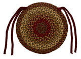 Cinnamon Braided Rugs ,BR-175 20"x30" to 8'x10' Oval