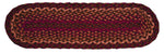 Cinnamon Braided Rugs ,BR-175 20"x30" to 8'x10' Oval