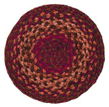 Cinnamon Braided Rugs ,BR-175 20"x30" to 8'x10' Oval
