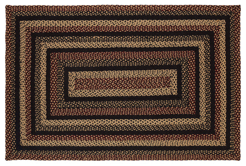 Blackberry Braided Rugs, BR-184 20" x 30" to 8'x10' Rect