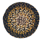 Black Forest 8" Braided Trivet- Set of 4, BR-251TRV