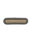 Harbor 8"x28" Braided Stair Tread Oval- Set of 2, BR-296BSTO