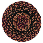 Blackberry 8" Braided Trivet - Set of 4, BR-184TRV