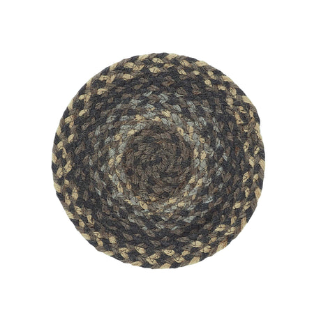 Farmyard 8" Braided Rug Trivets - Set of 4, BR-282TRV
