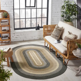 Grassland Braided Rugs ,BR-295 20"x30" to 8'x10' Oval