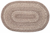 Ashwood 13"x19" Braided Placemat- Set of 4, BR-278P
