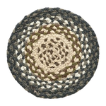 Grassland 8" Braided Trivet- Set of 4, BR-295TRV