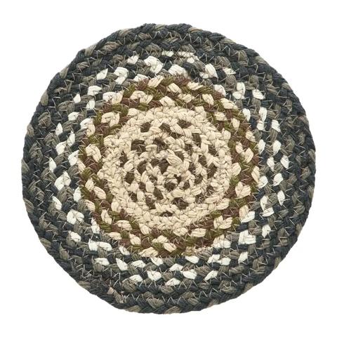 Grassland 8" Braided Trivet- Set of 4, BR-295TRV