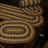 Cappuccino  Braided Rugs, BR-201 20"x30" to 8'x10' Rect.