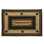 Tartan Star Braided Rugs, BR-252 20"x30" to 5'x8' Rect.