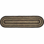 Black Forest 13"x48" Braided Runner, BR-251RUM