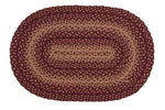 Vintage Star Braided Rugs ,BR-134 20"x30" to 8'x10' Oval