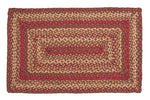 Cinnamon Braided Rugs, BR-175 20"x30" to 8'x10' Rect.