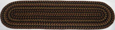 Blackberry 13"x48" Braided Runner, BR-184RUM