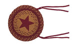 Star Wine 15" Chair Pads-Set of 4, BR-195BCC