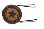 Star Black 15" Chair Pads-Set of 4, BR-197BCC