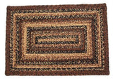Cappuccino  Braided Rugs, BR-201 20"x30" to 8'x10' Rect.