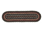 Tartan 8"x28" Stair Treads Oval -Set of 2, BR-219 BSTO