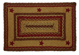 Cinnamon Star Braided Rugs, BR-253 20"x30" to 8'x10' Rect.