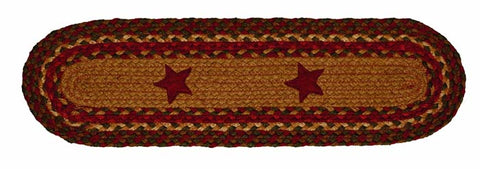 Cinnamon Star 8"x28" Stair Treads-Set of 2, BR-253 BSTO