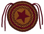 Cinnamon Star 15" Chair Pads-Set of 4, BR-253BCC