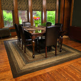 Cappuccino  Braided Rugs, BR-201 20"x30" to 8'x10' Rect.