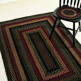 Tartan Braided Rugs, BR-219 20"x30" to 8'x10' Rect.